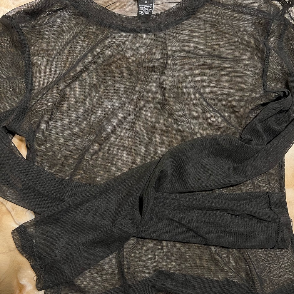 RUE21 Mesh Crop Top
